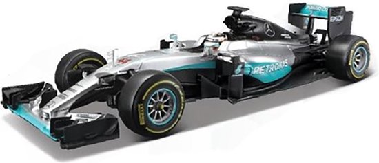 Mercedes AMG F1 FW07 Hybrid World Champion 2016 Nico Rosberg 1-18 Burago van Mercedes