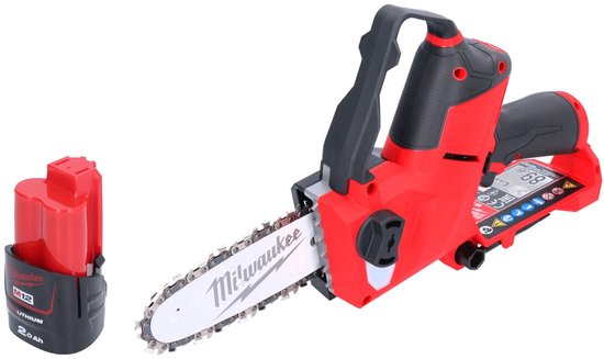 Milwaukee M12 FHS-0 Snoerloze kettingzaag 12 V 15 cm Brushless ( 4933472211 ) Solo - zonder accu, zonder oplader van Milwaukee