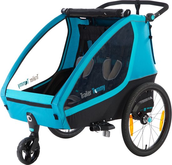 Mirage Fietskar Tommy - Fietskar - Unisex - Blauw;Zwart - 20 van Mi