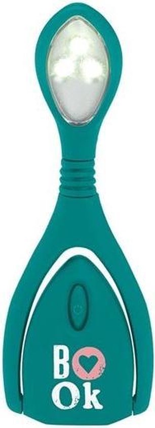 Moses Leeslamp Libri_x Lumi Plus Book Groen 13 Cm van Merkloos
