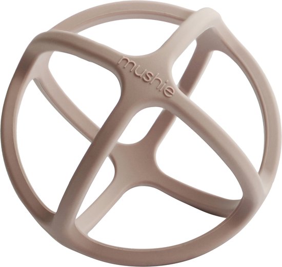 Mushie -  Siliconen Bijtring Bal - Bijtringen - Shifting Sand van Mushie
