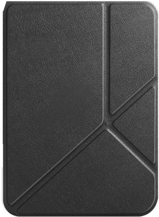 New Age Devi - Hoes geschikt voor Kobo Clara - Zwart - Trifold hoes - E-reader hoesje - Bookcase cover