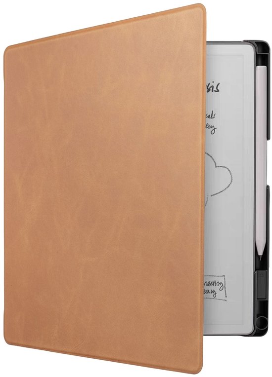 NorthLife ReMarkable Paper Pure book folio cover leren hoes - Cognac