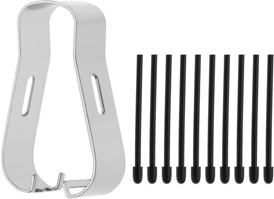 NTH products- Penpunten 10 Stuks - Zachte Tips - Compatibel met Opmerkelijke 2 Marker/Marker Plus - Kindle Scribe Premium Pen - Pincet Gereedschap - Kunststof - Stylus Tips