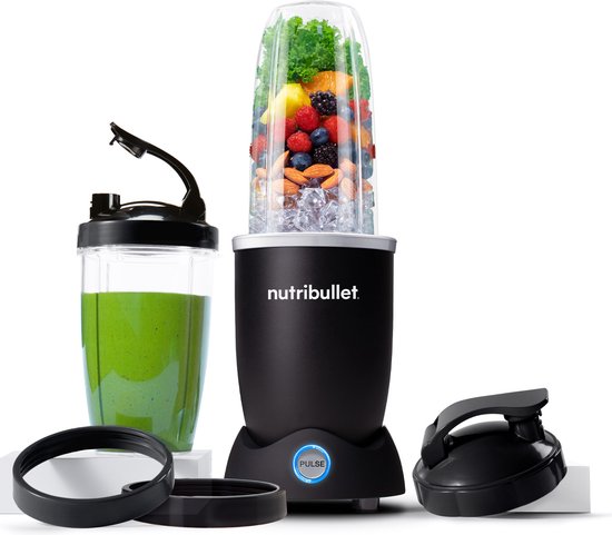 nutribullet Pro+ Pulse Blender - inclusief To-Go Bekers - 1200 Watt - Zwart van Nutribullet
