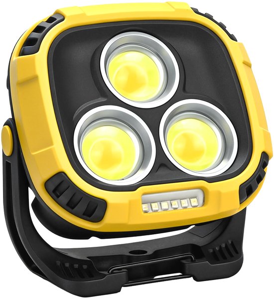 Oplaadbare magnetische LED-werklamp, waterdicht en draagbaar, Geschikt Geschikt autoreparaties, bouwplaatsen en noodgevallen. van Merkloos