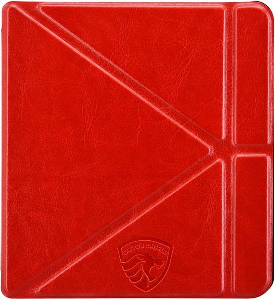 Origami Sleepcover Geschikt voor Kobo Sage Hoes Rood * - ereader hoesje - cover van Origami Sleepcover