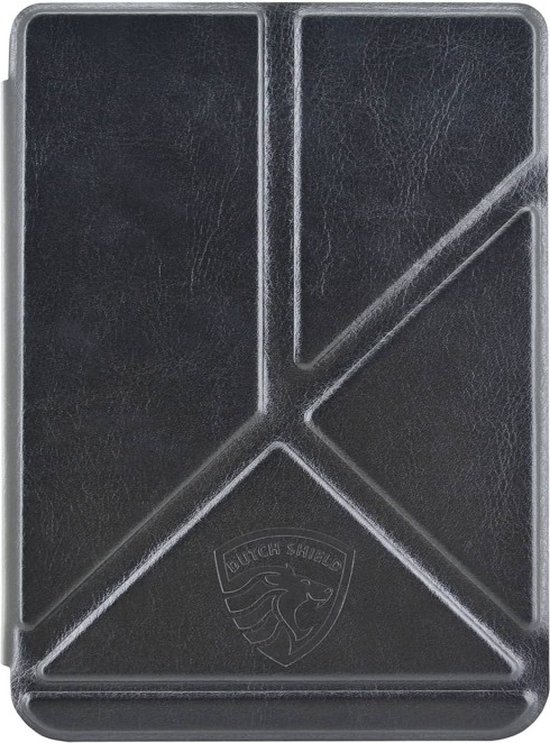 Origami Sleepcover Geschikt voor Tolino Shine 4 Hoes Zwart van Origami Sleepcover