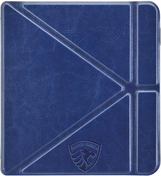 Origami Sleepcover Geschikt voor Tolino Vision 6 Hoes Cover Marine Blauw * van Origami Sleepcover