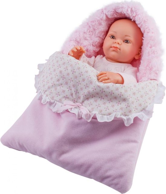 Paola Reina Pop Mini Pikolines meisje slaapzak (32cm) van Paola Reina