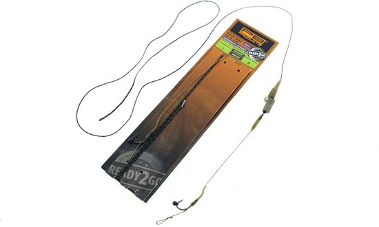 PB R2G Clip SR Leader 90 With Shot on the Hook Rig Weed 2st. Size 6 van PB Products