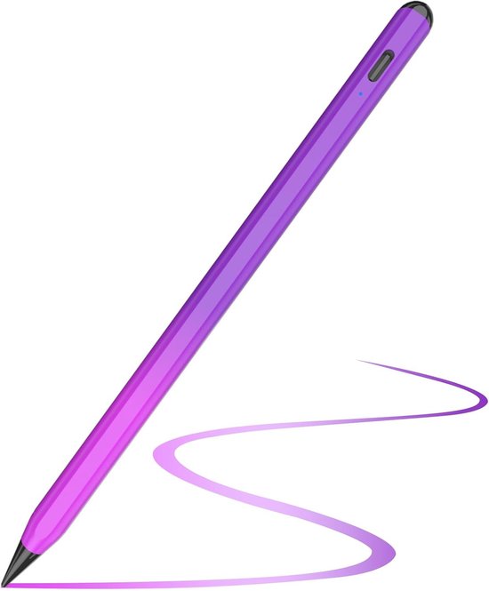 Pen voor iPad 2018-2026, snellaadfunctie, handpalmafwijzing en kantelgevoeligheid Pencil voor Apple iPad Air 7/6/5/4/3, i-Pad 11-6, i-Pad Pro M4/M3/M2/12,9", Mini 5/6
