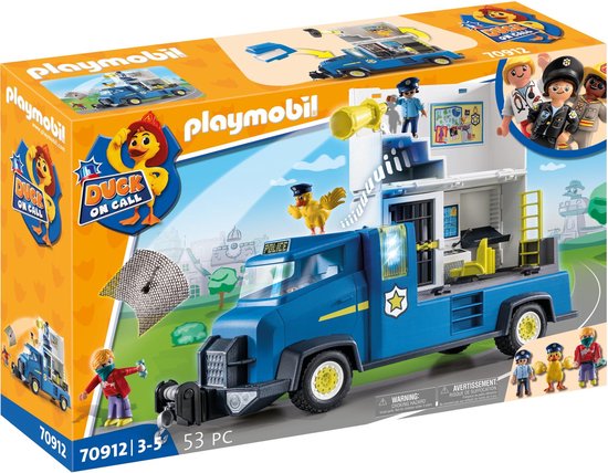 PLAYMOBIL Duck on Call Politiewagen - 70912 van Playmobil