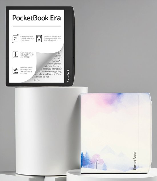 PocketBook Era 16 GB + Wintertime Flip Cover van PocketBook