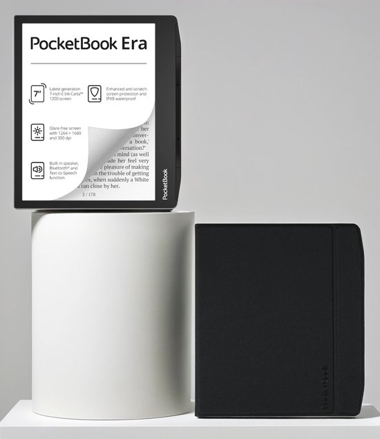 PocketBook Era 16 GB + Zwarte Flip Cover van PocketBook