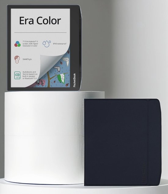 PocketBook Era Color + Charge Cover - Blue Wave - Voordeelbundel