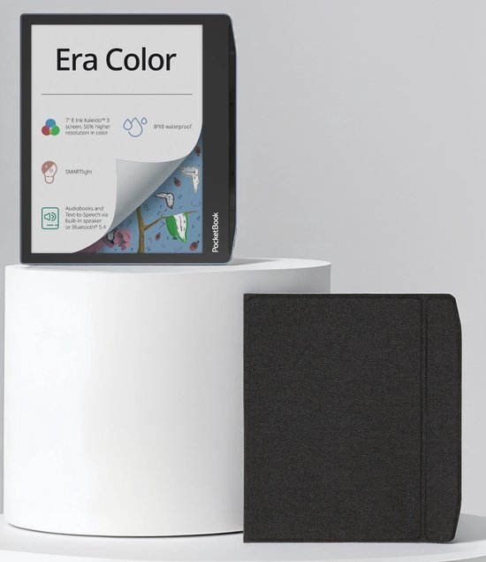 PocketBook Era Color + Charge Cover - Canvas Black - Voordeelbundel