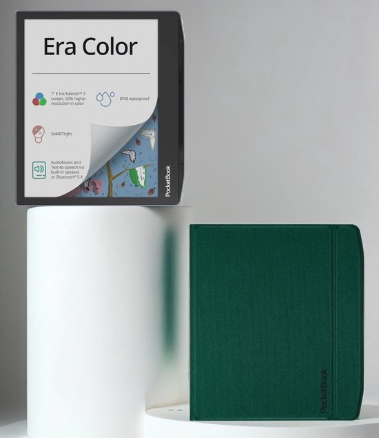 PocketBook Era Color + Charge Cover - Fresh Green - Voordeelbundel
