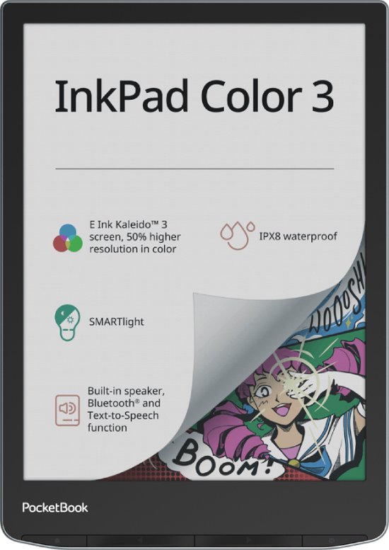 PocketBook eReader - InkPad Color 3 - Stormy Sea van PocketBook