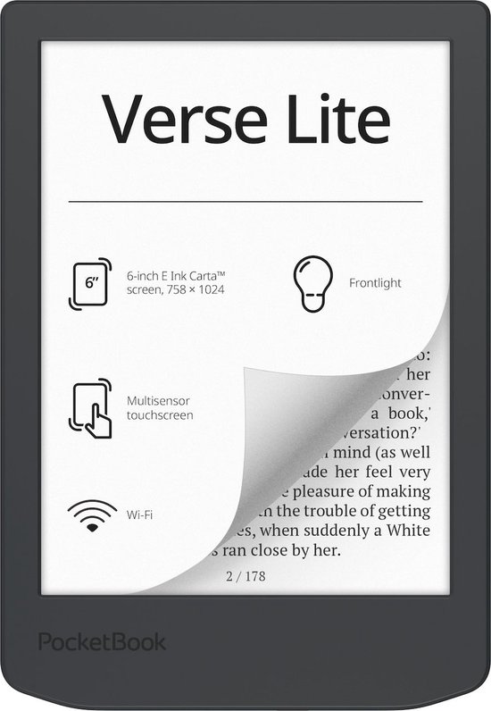 Pocketbook eReader - Verse Lite van PocketBook