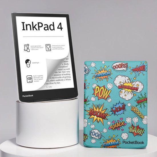 PocketBook InkPad 4 + Comic Flip Cover - Voordeelbundel van Merkloos