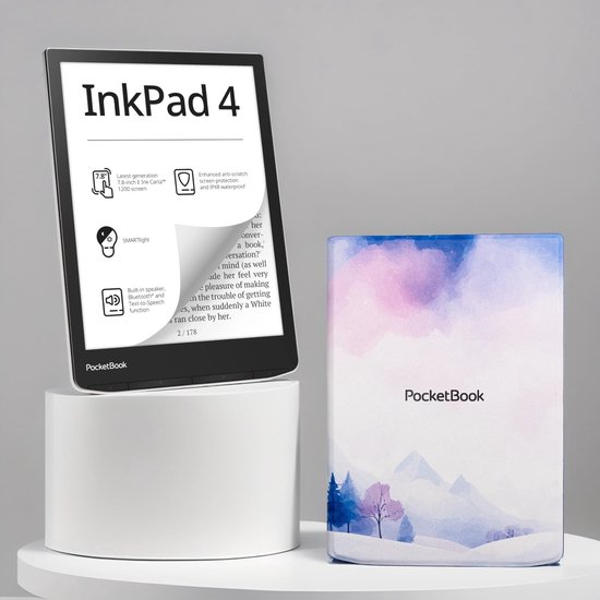 PocketBook InkPad 4 + Wintertime Flip Cover - Voordeelbundel van Merkloos