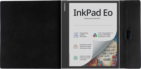 PocketBook InkPad Eo - Flip Cover - Zwart van PocketBook