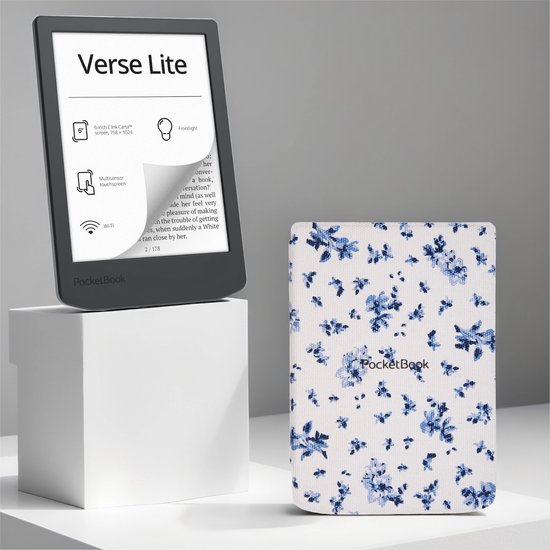 PocketBook Verse Lite + Bloemen PocketBook hoesje van PocketBook