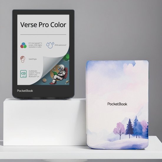 PocketBook Verse Pro Color - Stormy Sea + Winter PocketBook hoesje van PocketBook