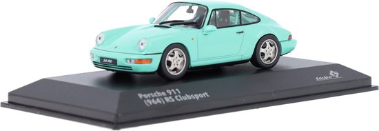 Porsche 911 (964) RS Clubsport Solido Modelauto 1:43 1994 S4312903 Schaalmodel van Porsche