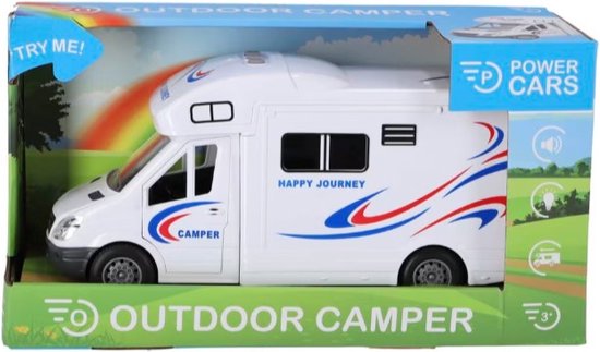 Power Cars Outdoor Camper van Happy People
