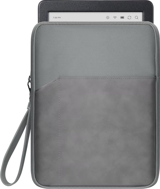 Premium E-reader Hoes Zwart - Waterdicht, Schokbestendig & Krasvrij - Met Zachte Fleece Voering - Geschikt voor Kobo / PocketBook / Boox / Amazon E-Readers tot 6 inch van $