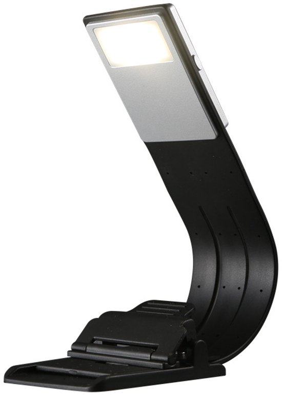 PULUZ Mini-leeslamp Dimbare Bureaulamp Clip Op Leeslamp Oplaadbaar Boeklampje Clip Op Nachtlampje Oogbescherming Boek Licht Klem Bureaulamp Leeslampje Leeslamp Clip Kind Led Clip Lamp van Merkloos