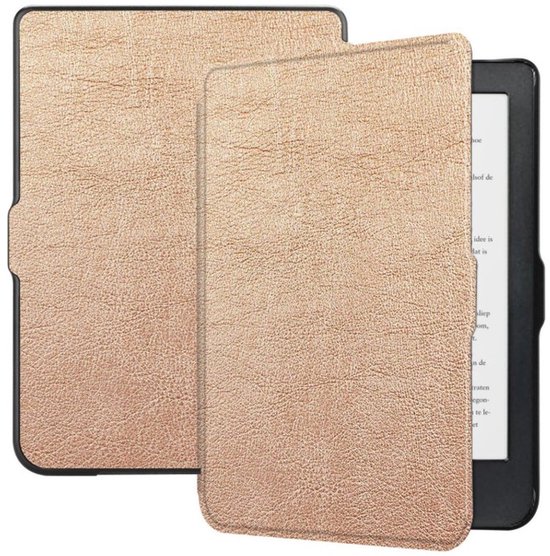 Qatrixx Luxe beschermhoes - cover - hoes - Kobo Clara HD - Rose Gold