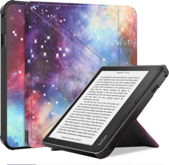 Qatrixx Luxe beschermhoes - cover - hoes - Kobo Sage - Galaxy van Qatrixx