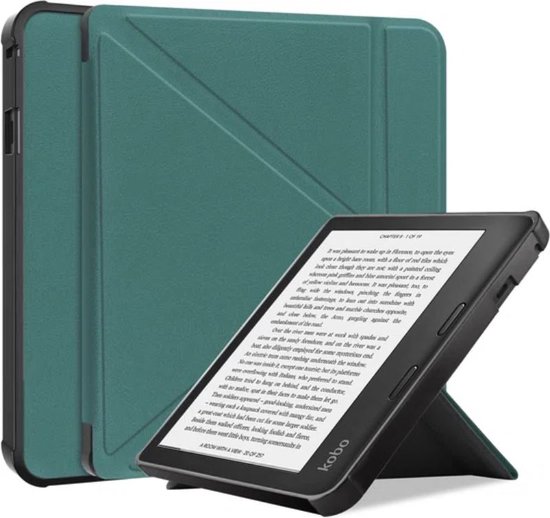 Qatrixx Luxe beschermhoes - cover - hoes - Kobo Sage - Groen van Qatrixx