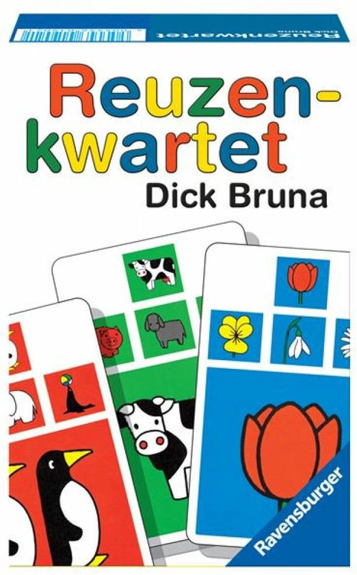 Ravensburger Dick Bruna Reuzenkwartet van Ravensburger