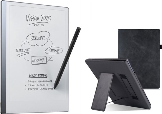 reMarkable ® 2 met Marker Plus en Zwarte Hoes - the Paper Tablet van Merkloos