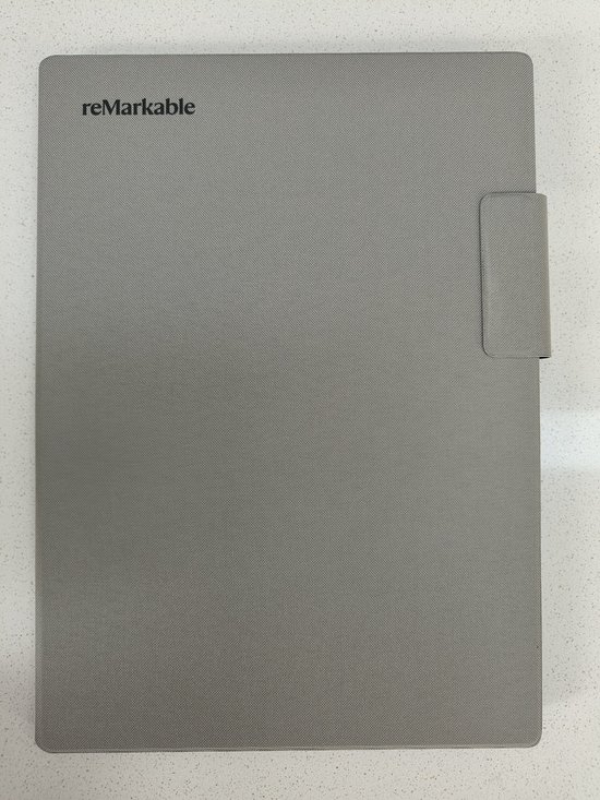 reMarkable Book Folio Grey voor Paper Pro - Originele Beschermhoes - Magnetisch en dun