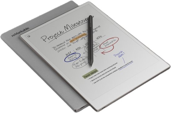 reMarkable Paper Pro 11,8" Refurbished + Marker Plus + Book Folio Grijs Bundle