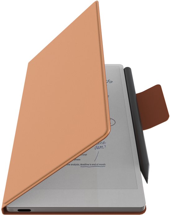 Remarkable Paper Pro Move met Marker Plus en Bruine hoes (digitaal notitieblok / notebook / schrijftablet) van Merkloos