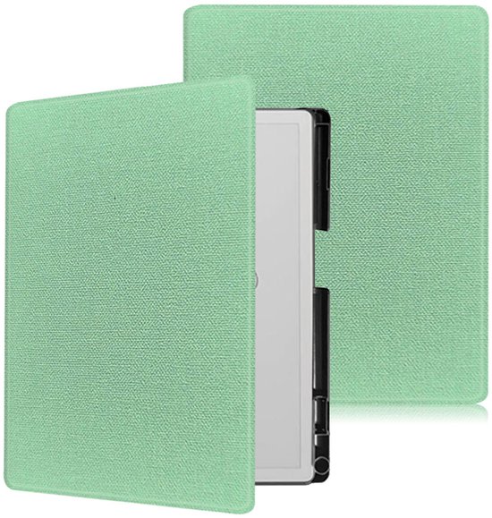 Remarkable Paper Pure hoes - Geschikt voor Remarkable Paper Pure 10.3" (2026) - Origineel Ontwerp - Lichtgewicht Ultradunne Magnetische hoes - Automatische slaap-/waakfunctie - Hoogwaardige waterdichte PU leer -Mint groen