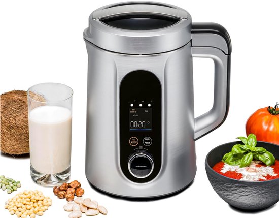 REN® Soepmaker - Soepmakers - Soupmaker - Zilver - 22cm x 23cm x 28cm; 2.52 kg van Merkloos