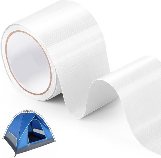 Reparatie tape - Universeel - Transparant - 7cm x 2M - Reparatiedoek - Zelfklevend - Tent Tape - Professioneel - Waterdicht - voor PVC-Gecoate - Waterdichte afdichtingstape van Arma�