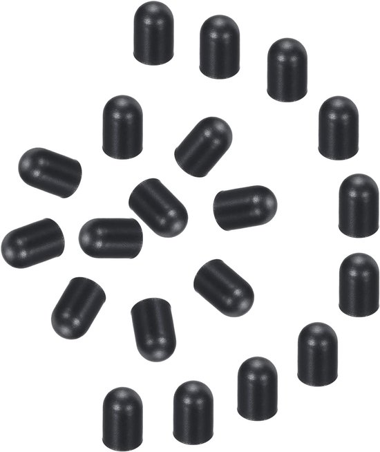 reserve penpunten 4,5 mm - capacitieve siliconenrubber - zwart - comfortabel gebruik - m-winkel
