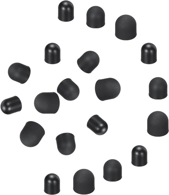 reserve penpunten 6/7/8 mm - 3-in-1 siliconen - geleidende punt - geschikt voor touchscreen - 10 stuks - m-winkel