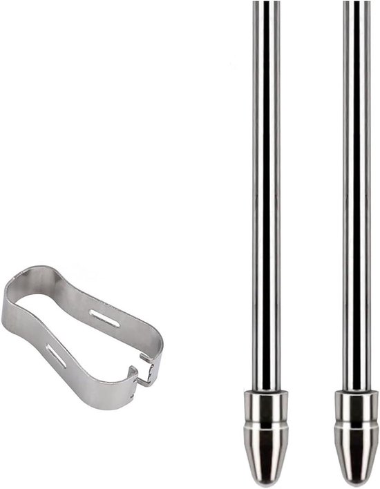 Ronte - Opmerkelijke penpunten van titanium legering voor Samsung smartphones - S6Lite, S7, S8, S9, Note10, Note20, S21 - Duurzame metalen penpunt.