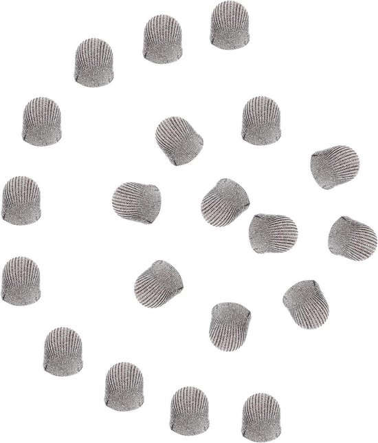 Ronte - Vervangende Vezelmazen Tips, Styluspen 6,5mm, Capacitieve Touchscreen, Hoge Gevoeligheid, Zacht, Geen Krassen op Scherm - 15 Stuks