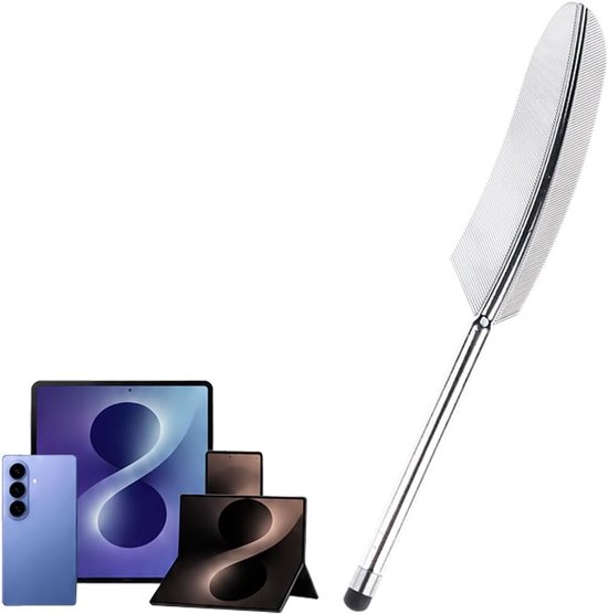S-pen voor Samsung Galaxy Z Fold7 S Pen, stylus voor Galaxy Z Fold8 Ultra, veerpen, compatibel met Samsung Tablet/Galaxy Fold 6-zilver
