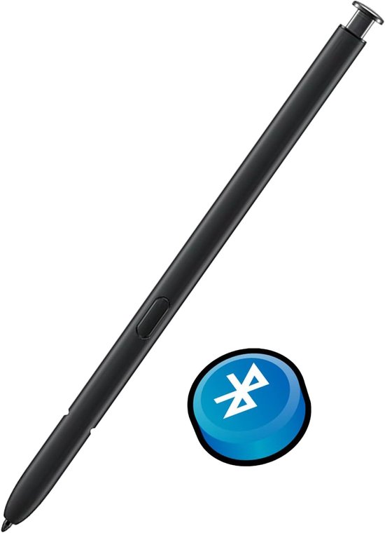 S22 Ultra S Pen met Bluetooth Vervanging EJ-PS908BQEGEU voor Galaxy S22 Ultra 5G SM-S901BZKDEUB Stylus Pen (Phantom Black)